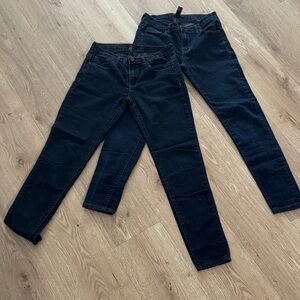 Forever 21 Women's Dark Blue Skinny Jeans